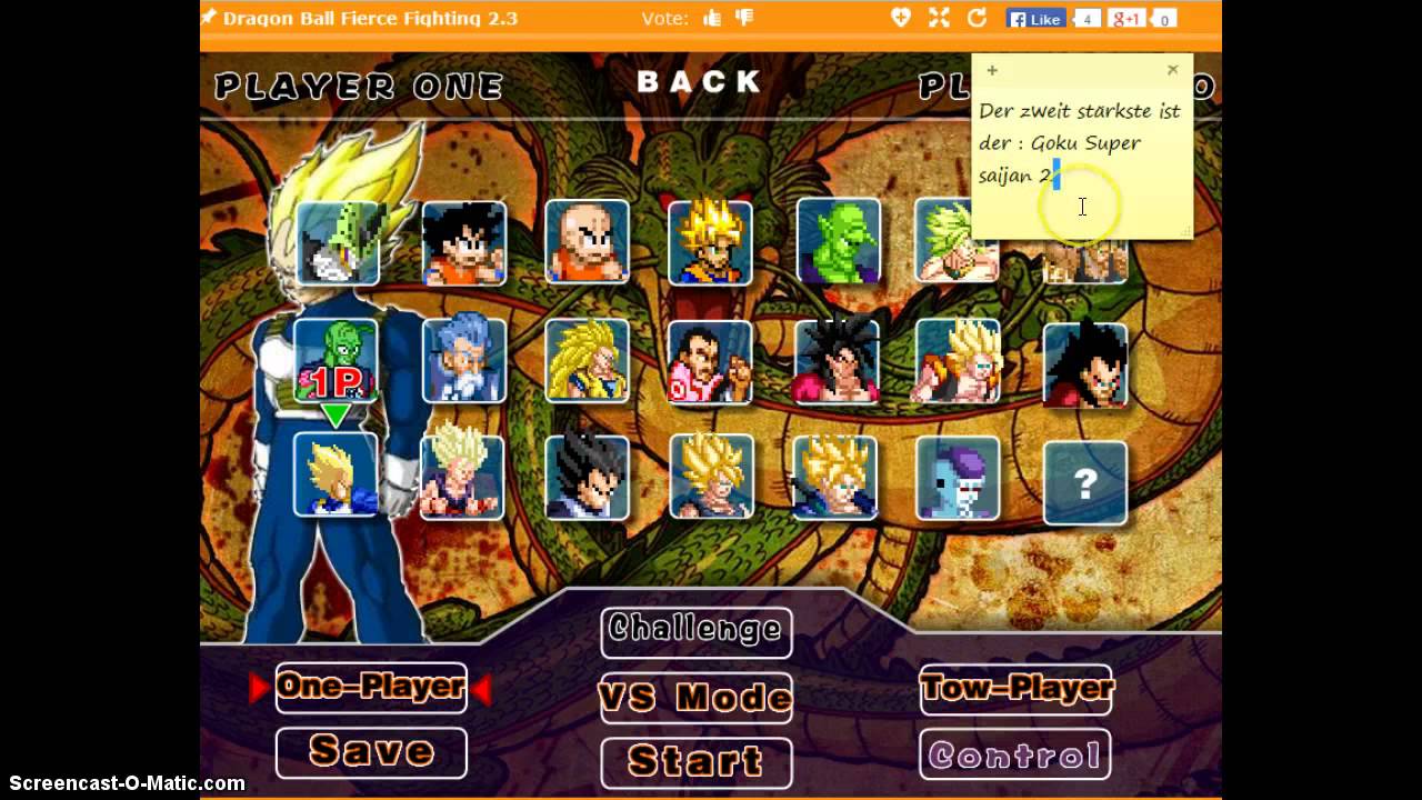 Dragon Ball Z Fighting Games Unblocked asktree