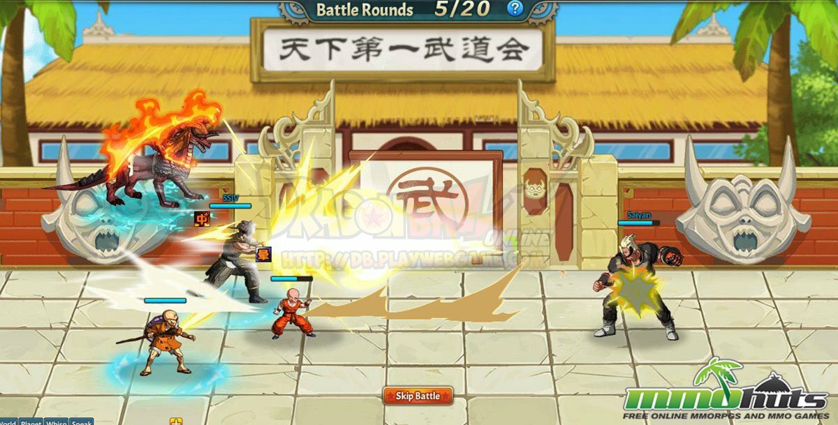 Dragon ball z fighting games unblocked